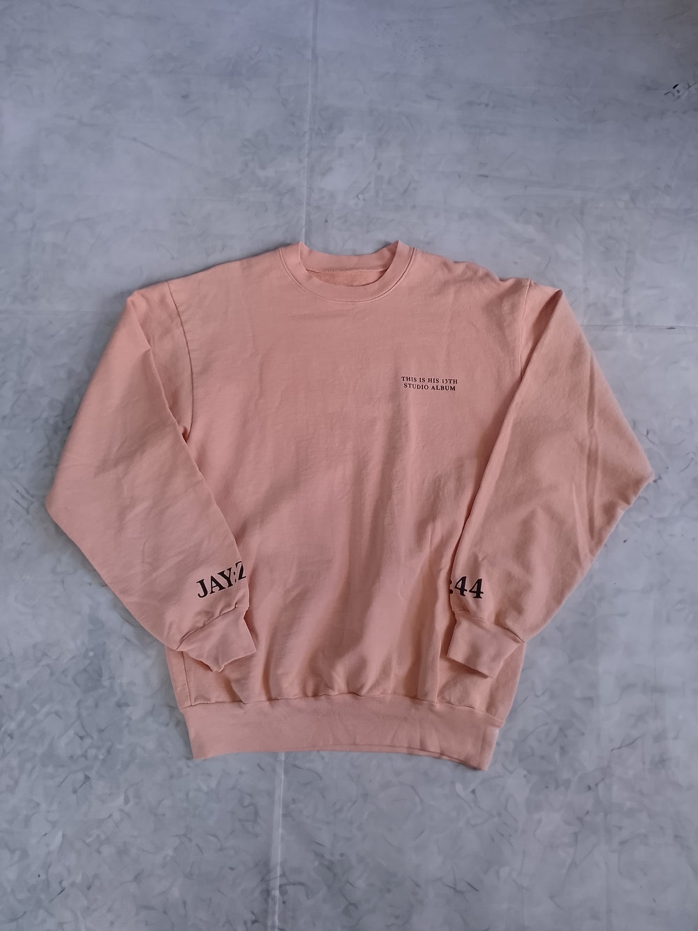 Jay-Z 4:44 album crewneck sweatshirt Brooklynn