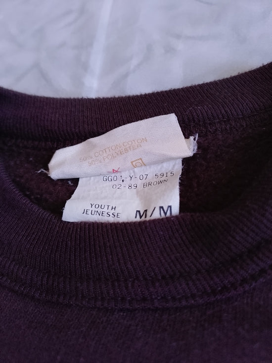 Vintage 90s Girl Guides Of Canada X ALFRED SUNG Leaves Logo Crewneck Sweater