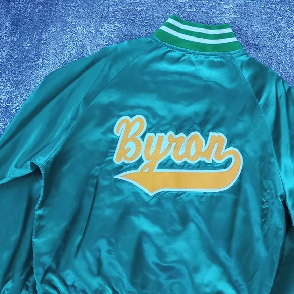 Vintage 1992 Byron Juveniles Baseball Jacket