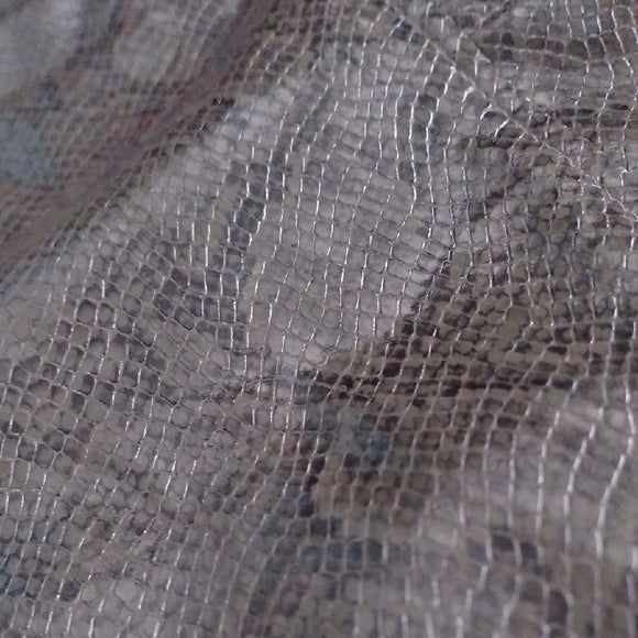Vintage Faux Snake Skin Trench Coat utex Womens
