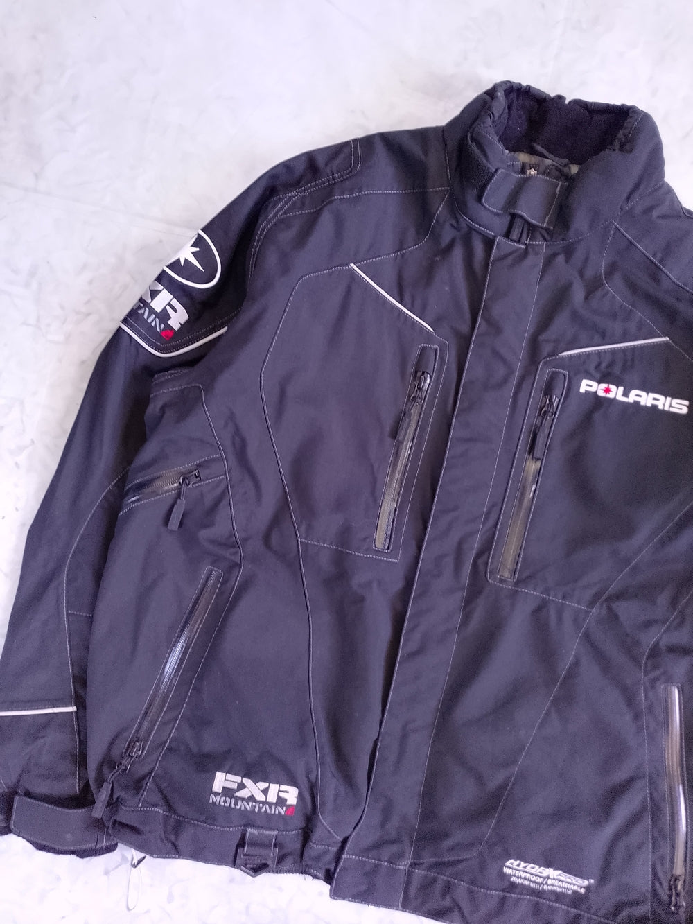 FXR Mountain POLARIS Men’s Black Snowmobile Jacket