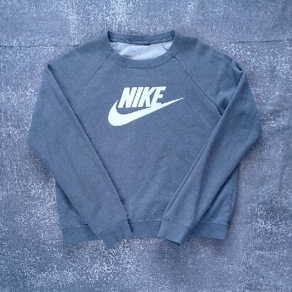 Nike Women's Charcoal Crew Neck Sweater