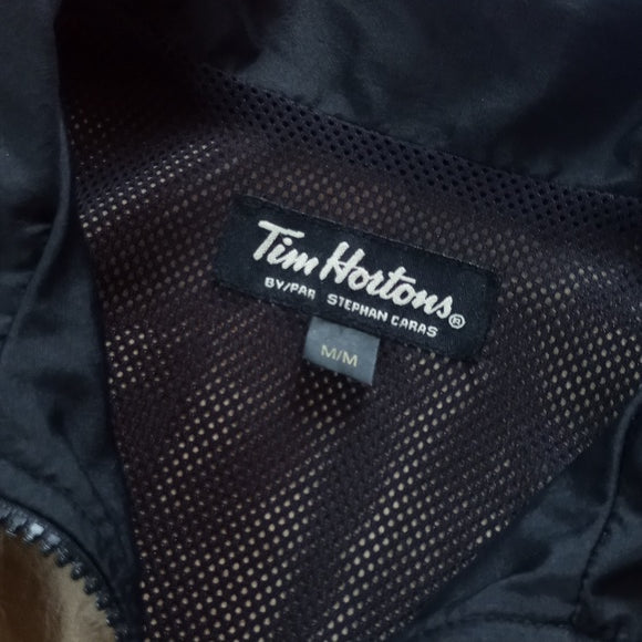 Vintage Tim Hortons Colour Block Windbreaker Jacket By Stephan Caras UNISEX