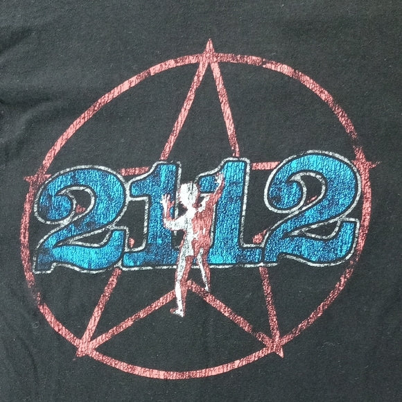 REMAKE RUSH 2112 STARMAN TOUR 1976 BAND GRAPHIC T-SHIRT