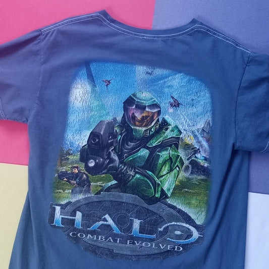 Official Halo Combat Evolved Big Print Graphic T-Shirt Unisex