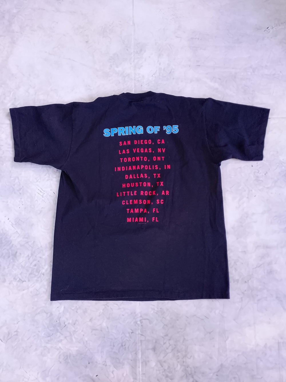 Vintage Elton John Billy Joel Spring Of ‘95 Tour Concert Shirt Single Stitch