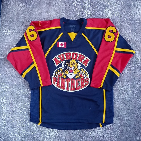 Aurora Panthers #66 Hartman Hockey Jersey