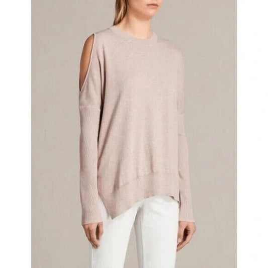 All Saints Exposed Shoulder Sweater Reya Jumper