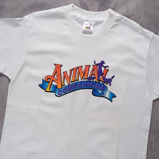 Vintage 90s Animal Companions single Stitch T-Shirt