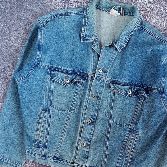 Vintage JONNY Q Denim Jacket  UNISEX