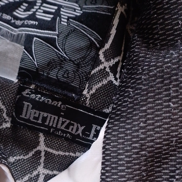 Spyder Red and White Ski Jacket with Black Accents Entrant Dermizax-EV Fabric