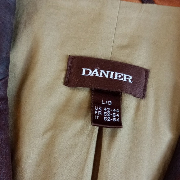 DANIER 100% LEATHER Cargo Pocket JACKET