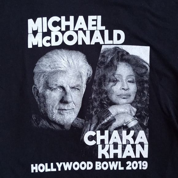 2019 Michael McDonald Chaka Khan Hollywood Bowl Tour T-Shirt