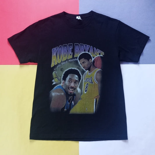 Kobe Bryant The Black Mamba Rap Style T-Shirt UNISEX