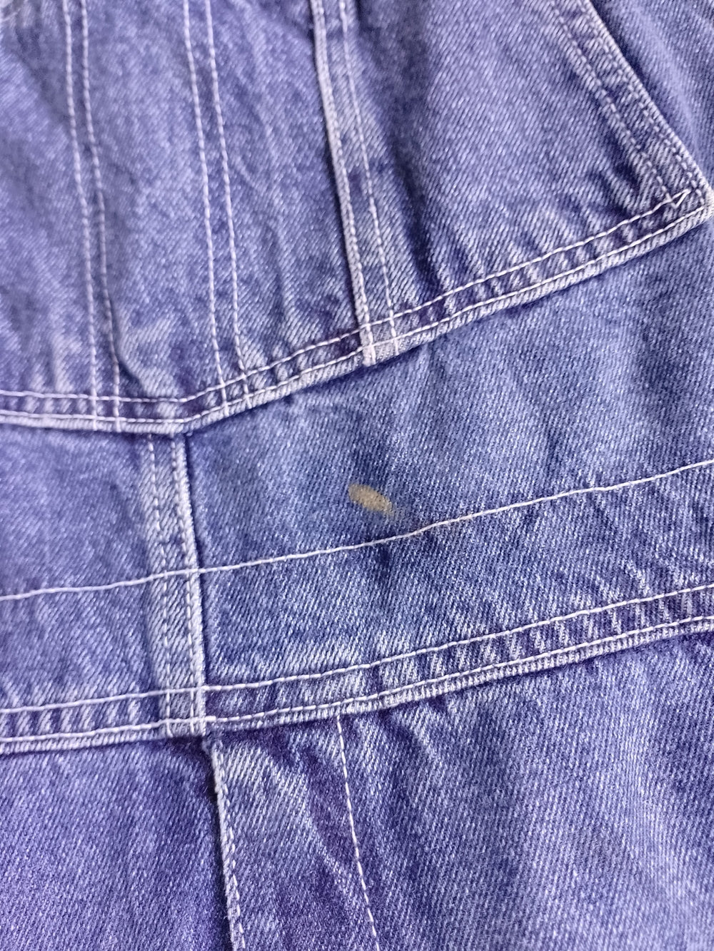 Vintage 90s Denim Overalls Workwear BLUE GUIDE GEAR