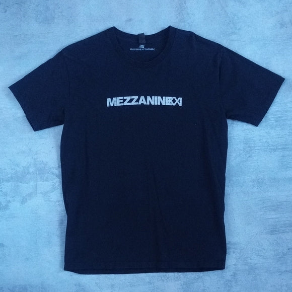 Massive Attack MEZZANINE XXI BLACK 2019 TOUR T-SHIRT