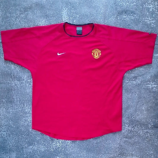 VINTAGE Y2K MANCHESTER UNITED NIKE SOCCER JERSEY