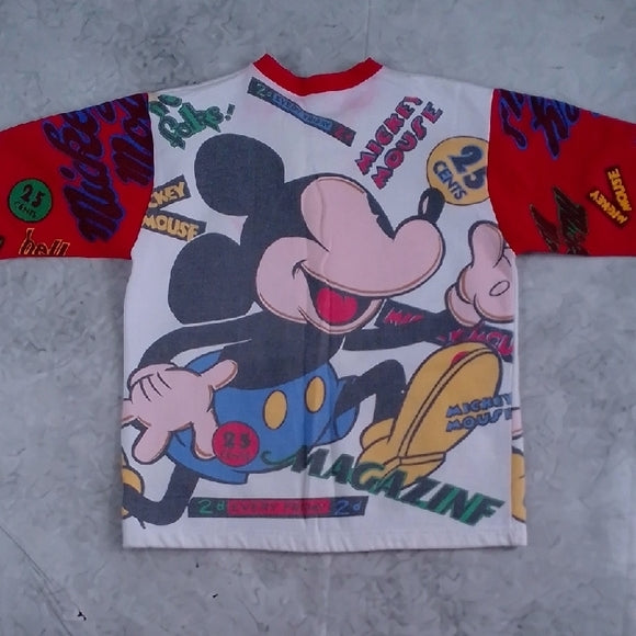 Vintage 90s AOP Mickey Mouse Sweater