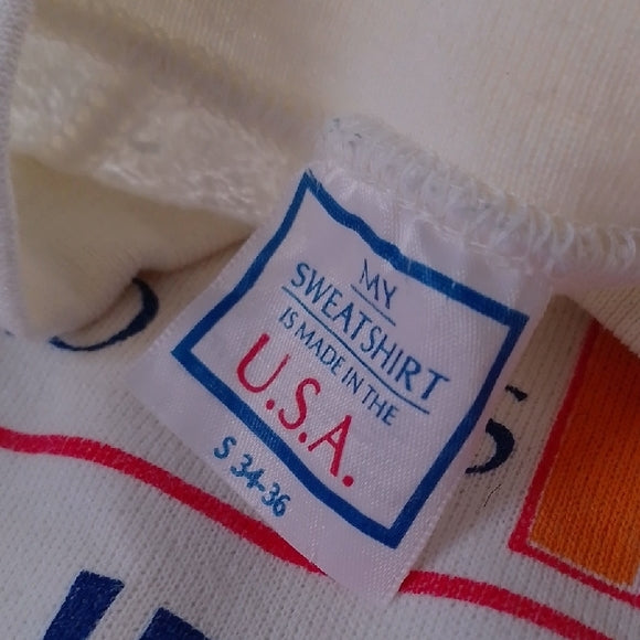 Vintage 90s CARNIVAL CRUISE HOLIDAY GRAPHIC SWEATER CREWNECK