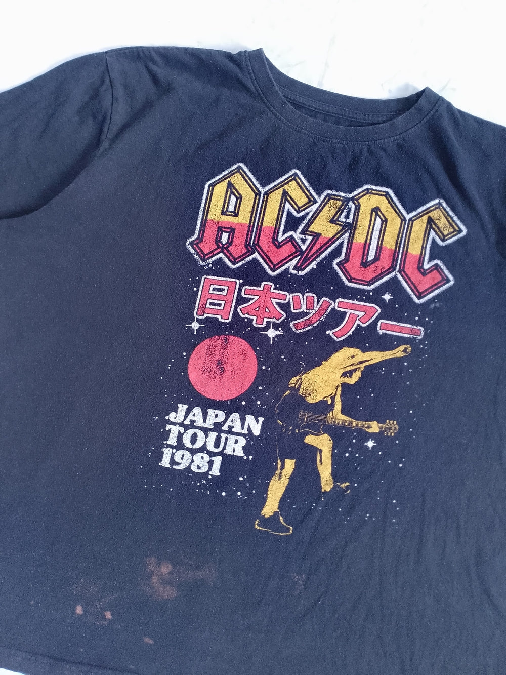 MODERN AC/DC apan Tour 1981 Graphic Band Tee