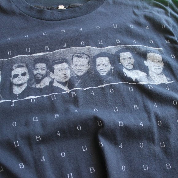 Vintage 1988/1988 UB40 World Tour T-Shirt Single Stitch