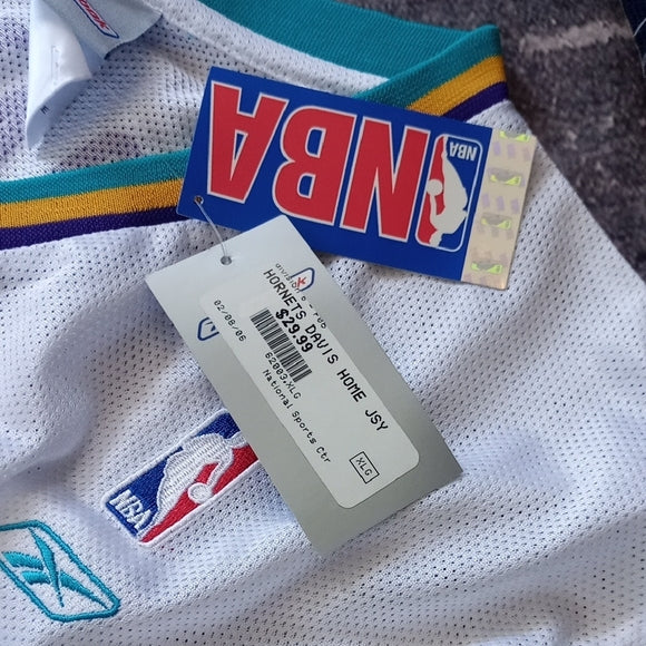 Vintage 2000 NBA BARON DAVIS NEW ORLEANS REEBOK BASKETBALL JERSEY