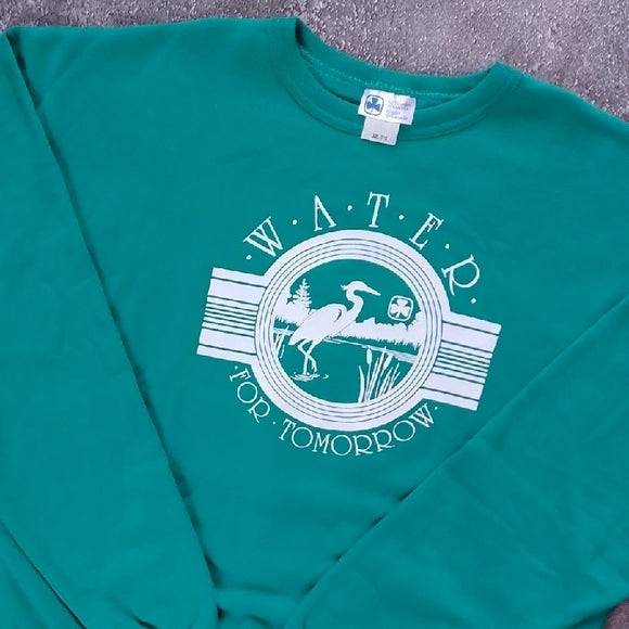 VINTAGE 90s GIRL GUIDES OF CANADA WATER FOR TOMORROW Crewneck Sweater