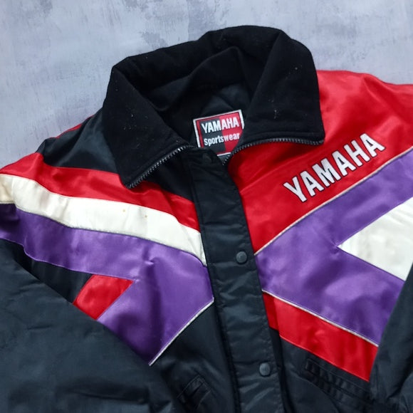 Vintage Yamaha Sportswear Racing Jacket LADIES PURPLE RED