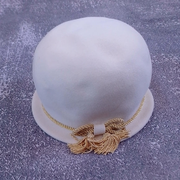 Vintage 1950-60s PUFFY GLOBE Women's Hat MODERN MISS