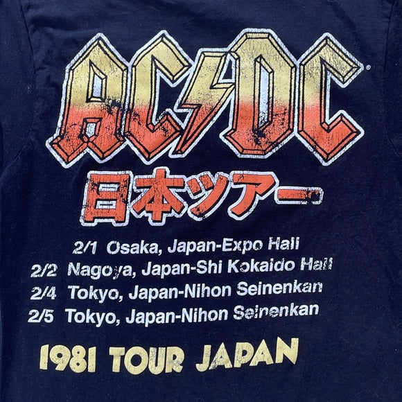 REMAKE ACDC 1981 Tour Japan ANGUS T-Shirt