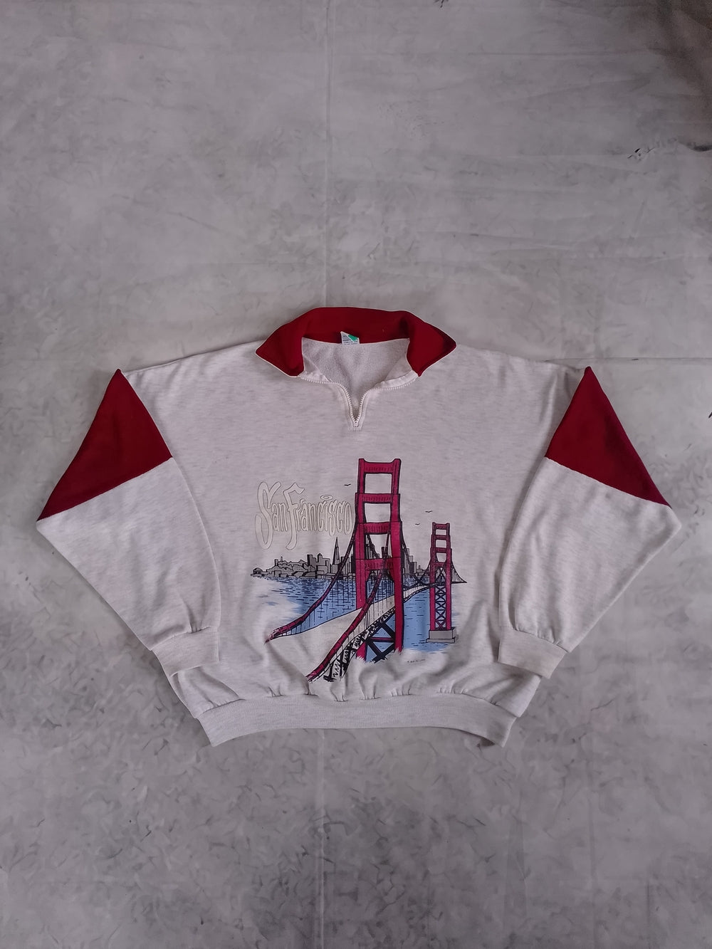 Vintage 1995 San Francisco Graphic Pullover Sweater UNISEX