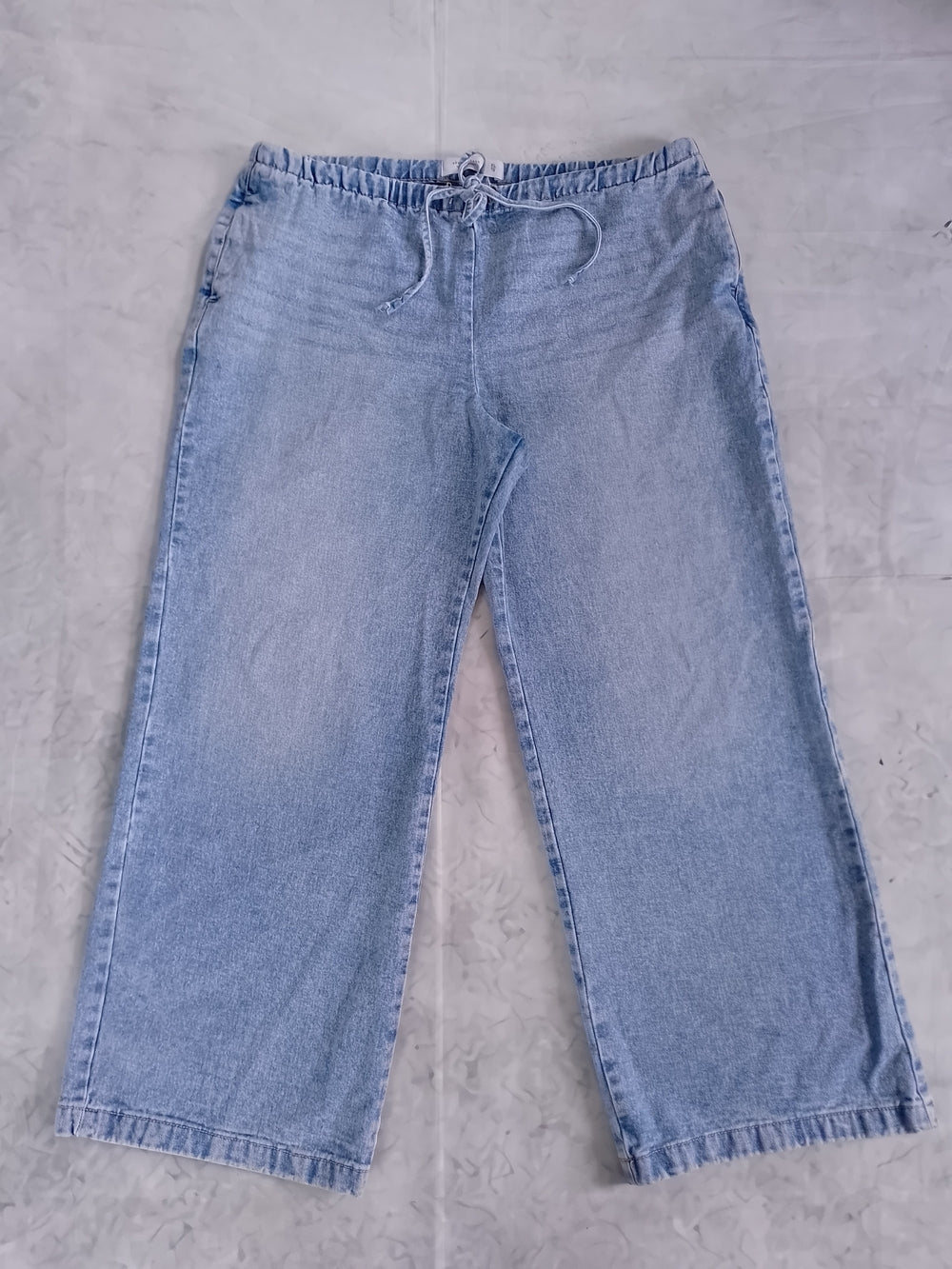 AEROPOSTALE Mid Rise Baggy Light Blue Denim Jeans
