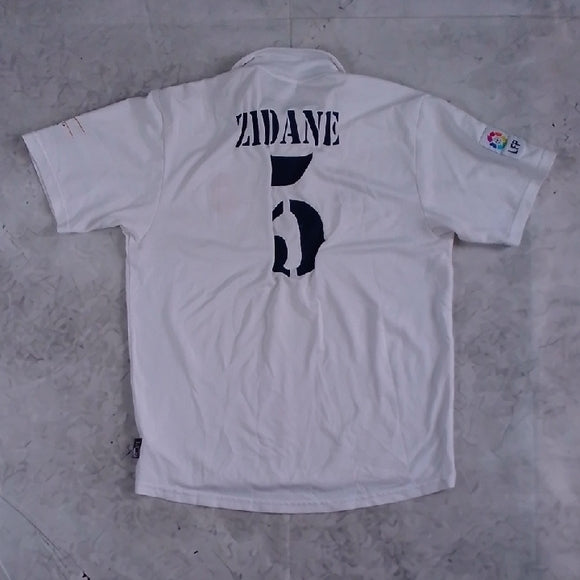 Vintage REAL MADRID 2002 2003 HOME FOOTBALL SHIRT SOCCER JERSEY Zidane RARE