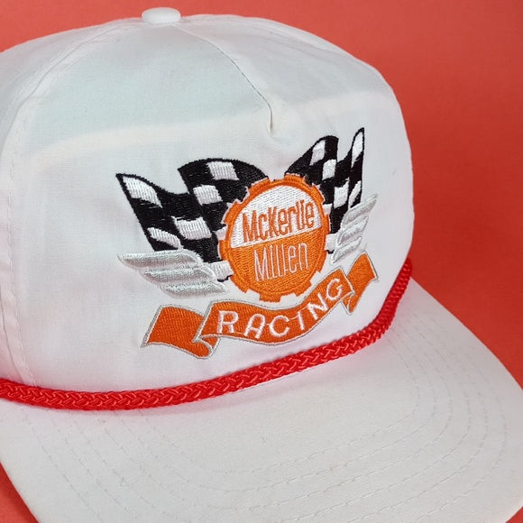 Vintage 90s McKerlie Millen Racing Embordered Hat