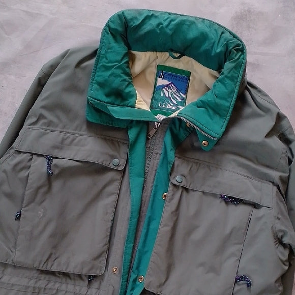 VINTAGE 1980s L.L. BEAN WINTER JACKET North Col Outerwear GORE-TEX