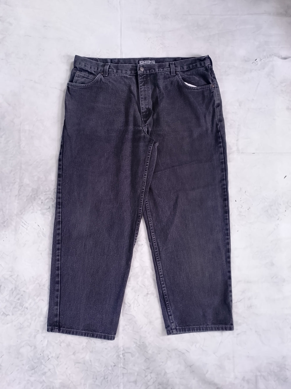 Vintage DAKOTA Black Baggy Jeans UNISEX