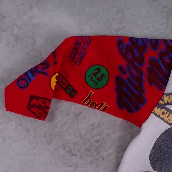 Vintage 90s AOP Mickey Mouse Sweater