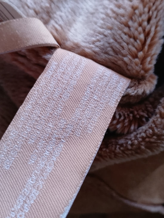 Y2K Cherokee Suede Tan Faux Teddy Shearling Zip Jacket