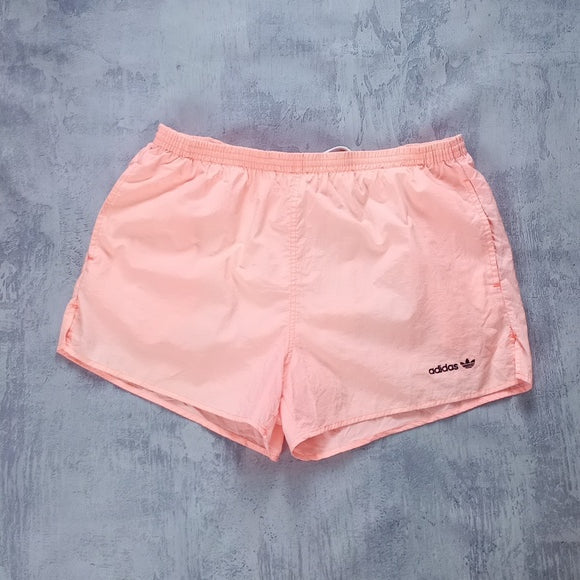 Vintage 90s Adidas Classic Trunk Booty Shorts PINK Unisex