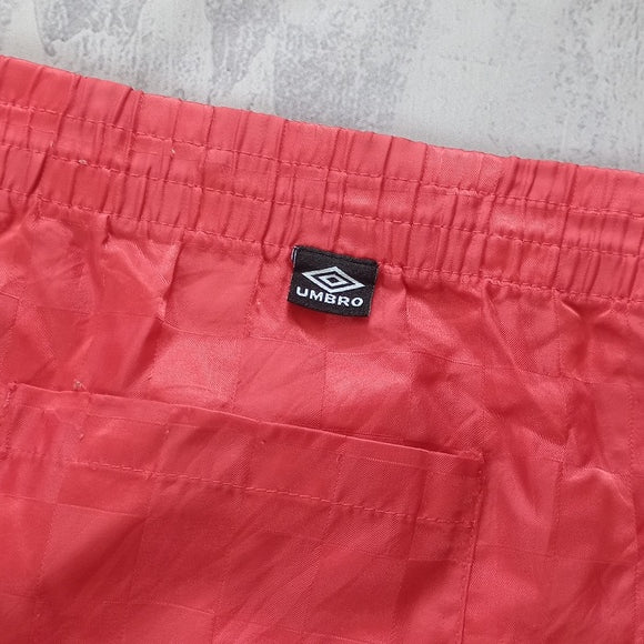 Vintage 90s RED Umbro Essential Short