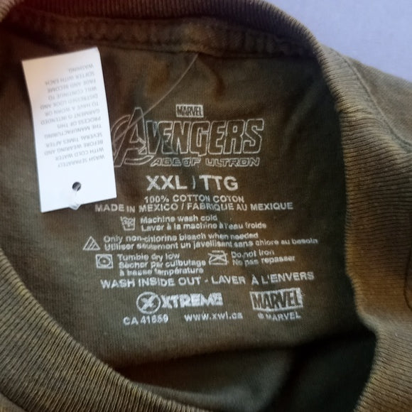 Official Marvel Hulk Avenger Big Print Graphic T-Shirt