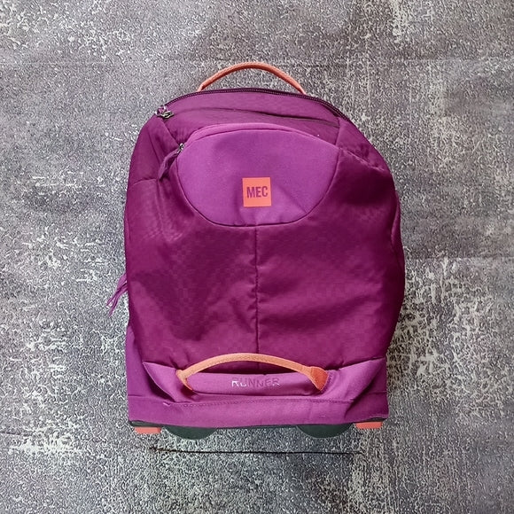 MEC RUNNER Purple TRAVEL Backpack UNISEX