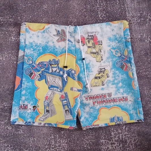 Vintage 1984 TRANSFORMERS Reworked Benny Shorts UNISEX