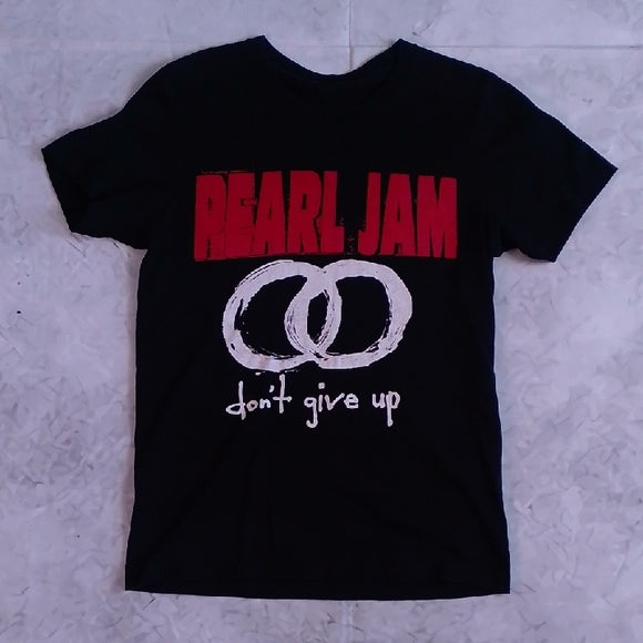 2021 Pearl Jam Dont Give Up Tour Black Graphic T-Shirt