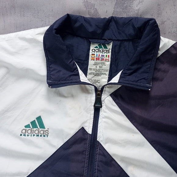 Vintage 90s Adidas Equipment Windbreaker Jacket