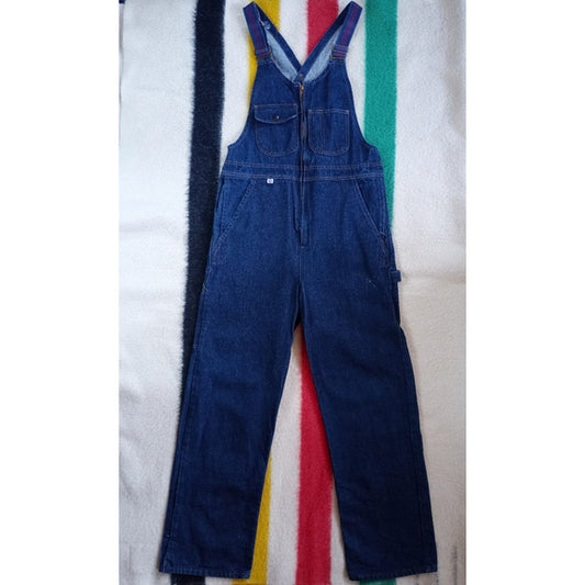 Vintage Big Bill Denim OVERALLS Hammer Loop