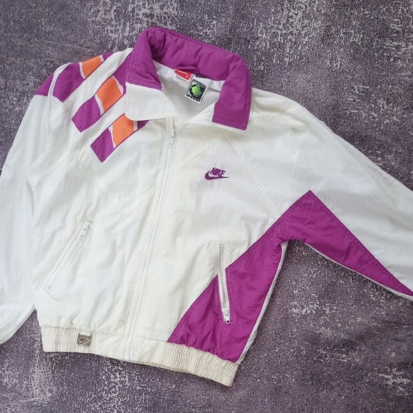 RARE Vintage 90s  Nike Andre Agassi Challenge Court Windbreaker Jacket