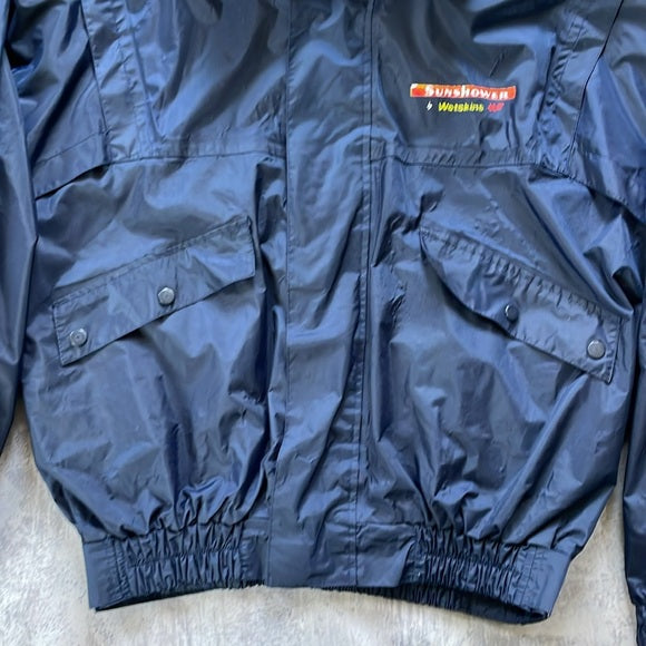 Vintage 90s Sunshowers Wetskins Windbreaker Jacket UNISEXw