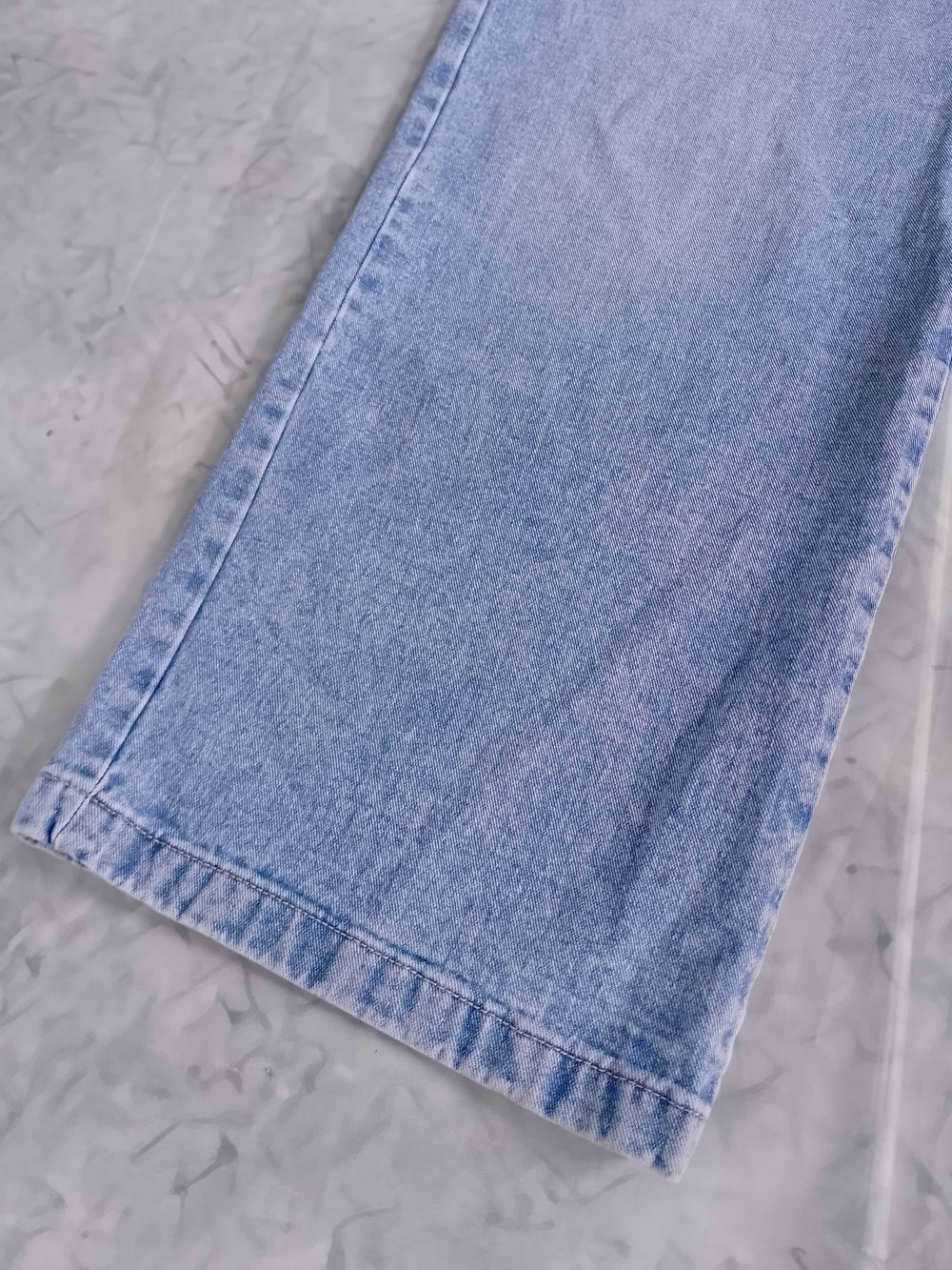 AEROPOSTALE Mid Rise Baggy Light Blue Denim Jeans