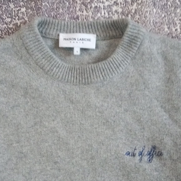 Maison Labiche "Out Of Office" Wool Sweater